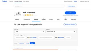 
                            9. Working at JSM Properties: Employee Reviews | Indeed.com