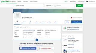 
                            4. Working at Kemble at Home | Glassdoor