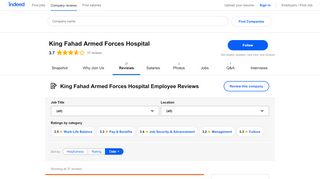 
                            5. Working at King Fahad Armed Forces Hospital: Employee Reviews ...