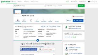 
                            7. Working at KLS Martin Group | Glassdoor
