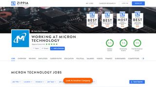 
                            8. Working At Micron Technology - Zippia