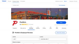 
                            4. Working at Portillo's: 541 Reviews | Indeed.com