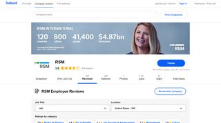 
                            6. Working at RSM: 388 Reviews | Indeed.com