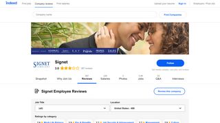 
                            4. Working at Signet: 473 Reviews | Indeed.com