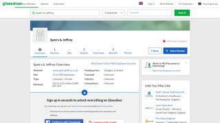
                            7. Working at Speirs & Jeffrey | Glassdoor.co.uk