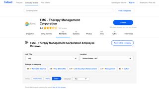 
                            3. Working at TMC - Therapy Management Corporation: 239 Reviews ...