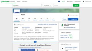 
                            8. Working at Tronox | Glassdoor.com.au