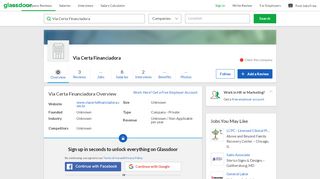 
                            9. Working at Via Certa Financiadora | Glassdoor