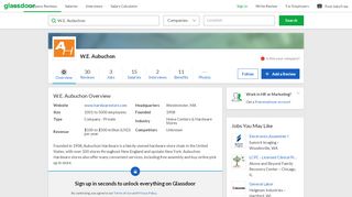 
                            6. Working at W.E. Aubuchon | Glassdoor