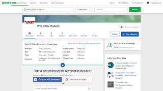 
                            9. Working at Wist Office Products | Glassdoor