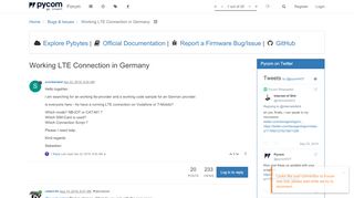 
                            7. Working LTE Connection in Germany | Pycom user forum