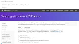 
                            5. Working with the ArcGIS Platform | ArcGIS API for JavaScript ...