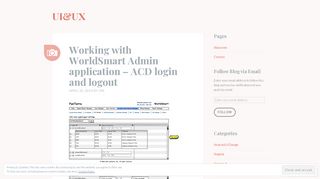 
                            9. Working with WorldSmart Admin application – ACD login and logout ...