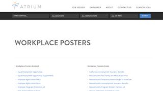 
                            3. Workplace Posters (eOffice) - Atrium Staffing