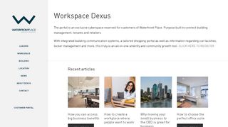 
                            5. Workspace Dexus - Waterfront Place