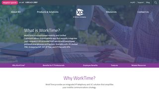 
                            7. WorkTime Mobile App | XO Communications