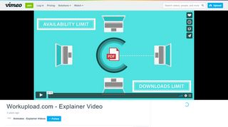 
                            8. Workupload.com - Explainer Video on Vimeo