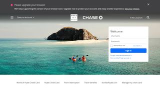 
                            7. World of Hyatt & Hyatt Credit Card | Chase.com