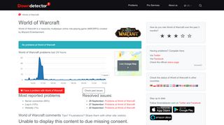 
                            8. World of Warcraft down? Current outages and problems | …