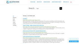 
                            2. Worldbank Search - World Bank Group