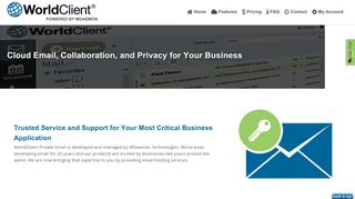 
                            6. WorldClient Private Email for Business - Powered by MDaemon
