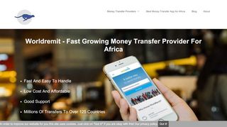 
                            6. WorldRemit: Instant and low fee money transfers to African ...