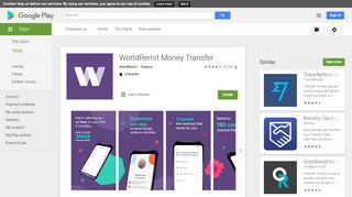 
                            9. WorldRemit Money Transfer - Apps on Google Play