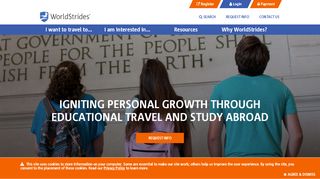 
                            3. WorldStrides Educational Student Travel