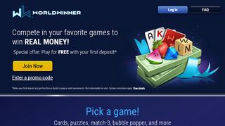 
                            4. WorldWinner: Play Online Games for Money