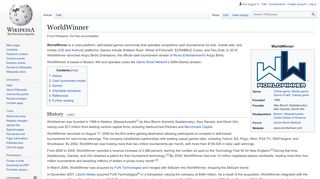 
                            7. WorldWinner - Wikipedia