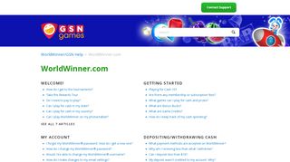 
                            5. WorldWinner.com – WorldWinner/GSN Help