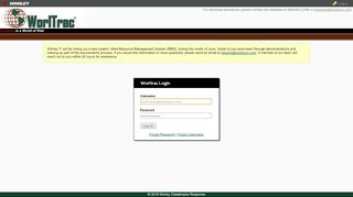 
                            3. Worltrac Login - Worley Catastrophe Response