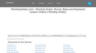 
                            7. Worshipartistry.com - Worship Guitar, Drums, …