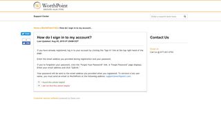 
                            4. WorthPoint | How do I sign in to my account?