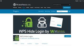 
                            6. WPS Hide Login – WordPress plugin | WordPress.org