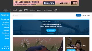 
                            3. WQXR | New York's Classical Music Radio Station