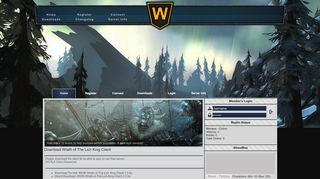 
                            3. Wrath of the Lich King Private Server - wotlk.net