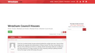 
                            3. Wrexham Council Houses - Wrexham.com