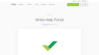 
                            4. Wrike Help Portal - Blog Wrike