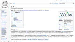 
                            9. Wrike - Wikipedia