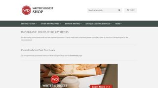 
                            9. Writer's Digest Shop