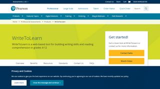 
                            4. WriteToLearn™ | A Web-based Personalized Tool To Build ...