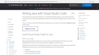 
                            5. Writing Java with Visual Studio Code