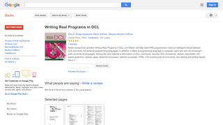 
                            7. Writing Real Programs in DCL