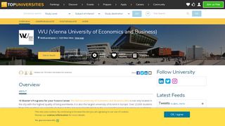 
                            5. WU (Vienna University of Economics ... | Top Universities