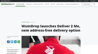 
                            6. WumDrop launches Deliver 2 Me, new address-free delivery option ...