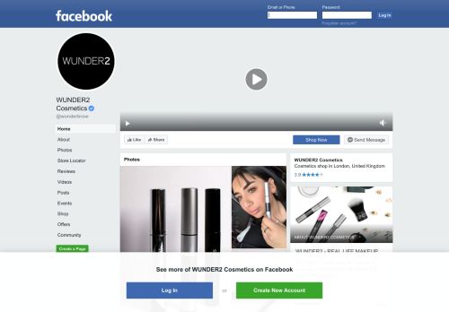 
                            5. WUNDER2 Cosmetics - Home | Facebook