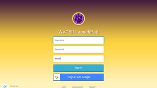 
                            9. WVCSD LaunchPad - ClassLink Launchpad