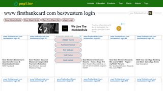 
                            5. www firstbankcard com bestwestern login - PngLine