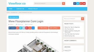 
                            5. Www Floorplanner Com Login | Viewfloor.co